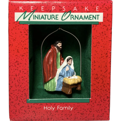 1988 Holy Family Hallmark Ornament (Nativity) QXM5611