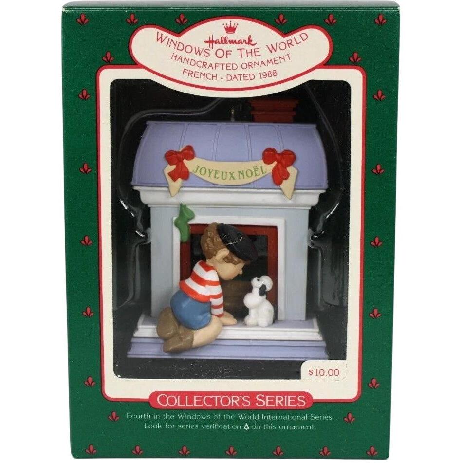 1988 Joyeaux Noel Hallmark Ornament (Windows of the World) QX4021