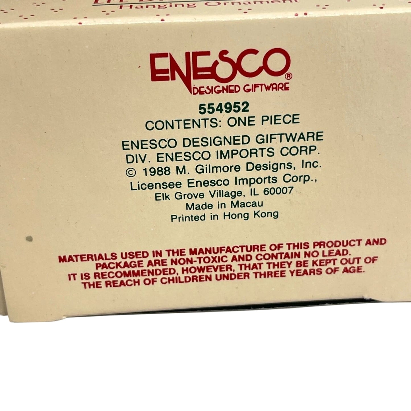 1988 Li’l Drummer Bear