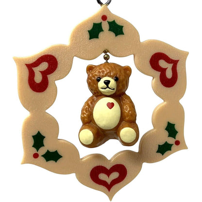 1988 Loving Bear Hallmark Ornament (Teddy Bear) QX4934