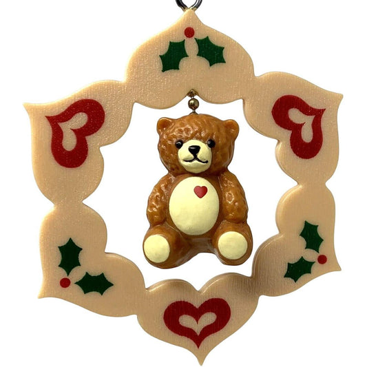1988 Loving Bear Hallmark Ornament (Teddy Bear) QX4934