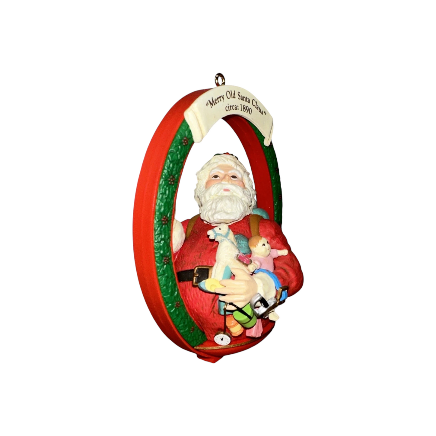 1988 Merry Old Santa Claus Carlton Cards Ornaments (Santa Claus) 053035-2