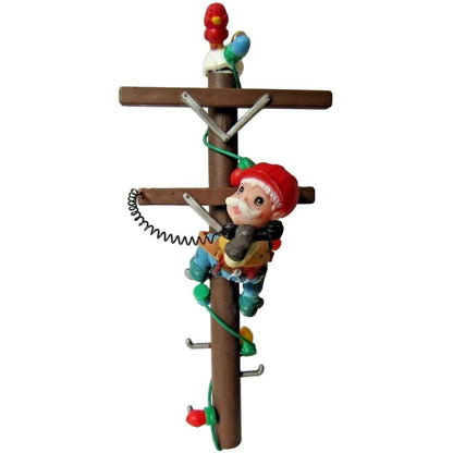 1988 North Pole Lineman Enesco Ornament (Enesco) 558834