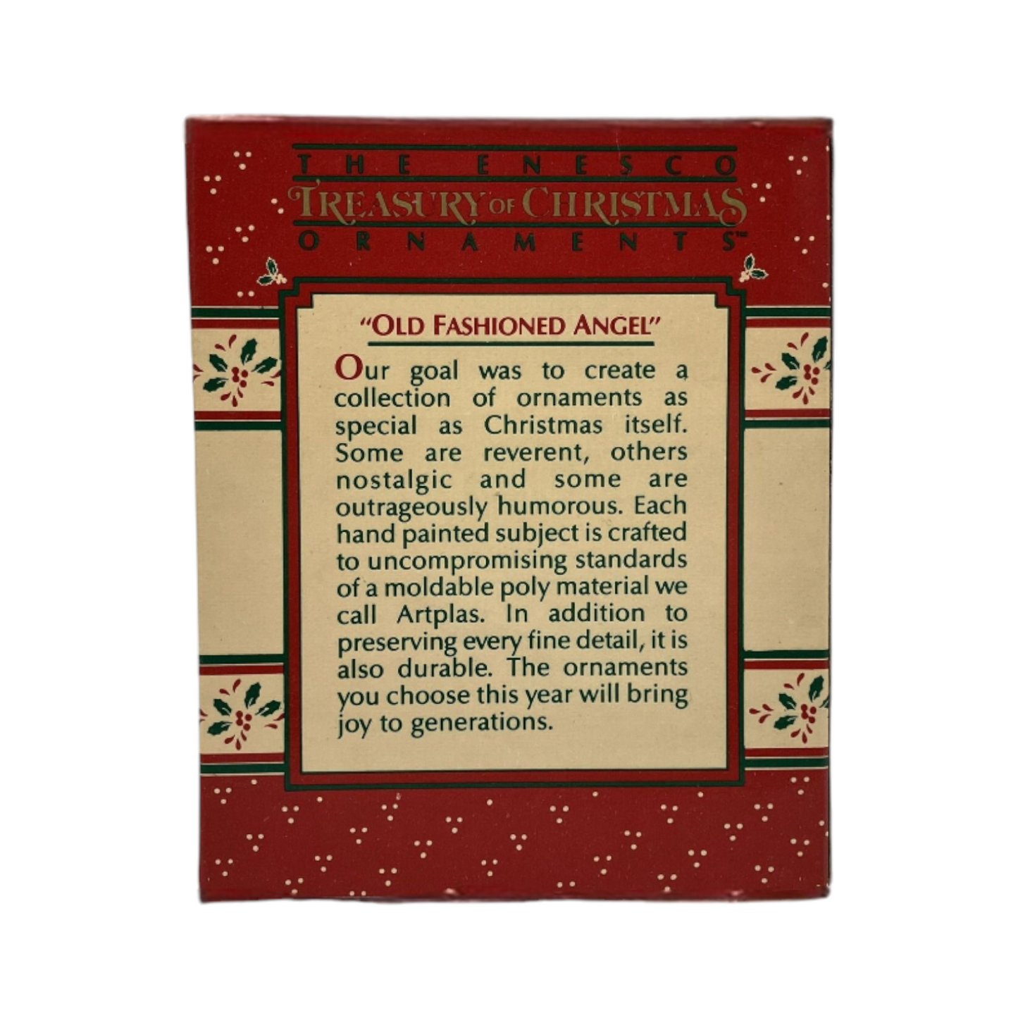 1988 Old Fashioned Angel (Enesco)