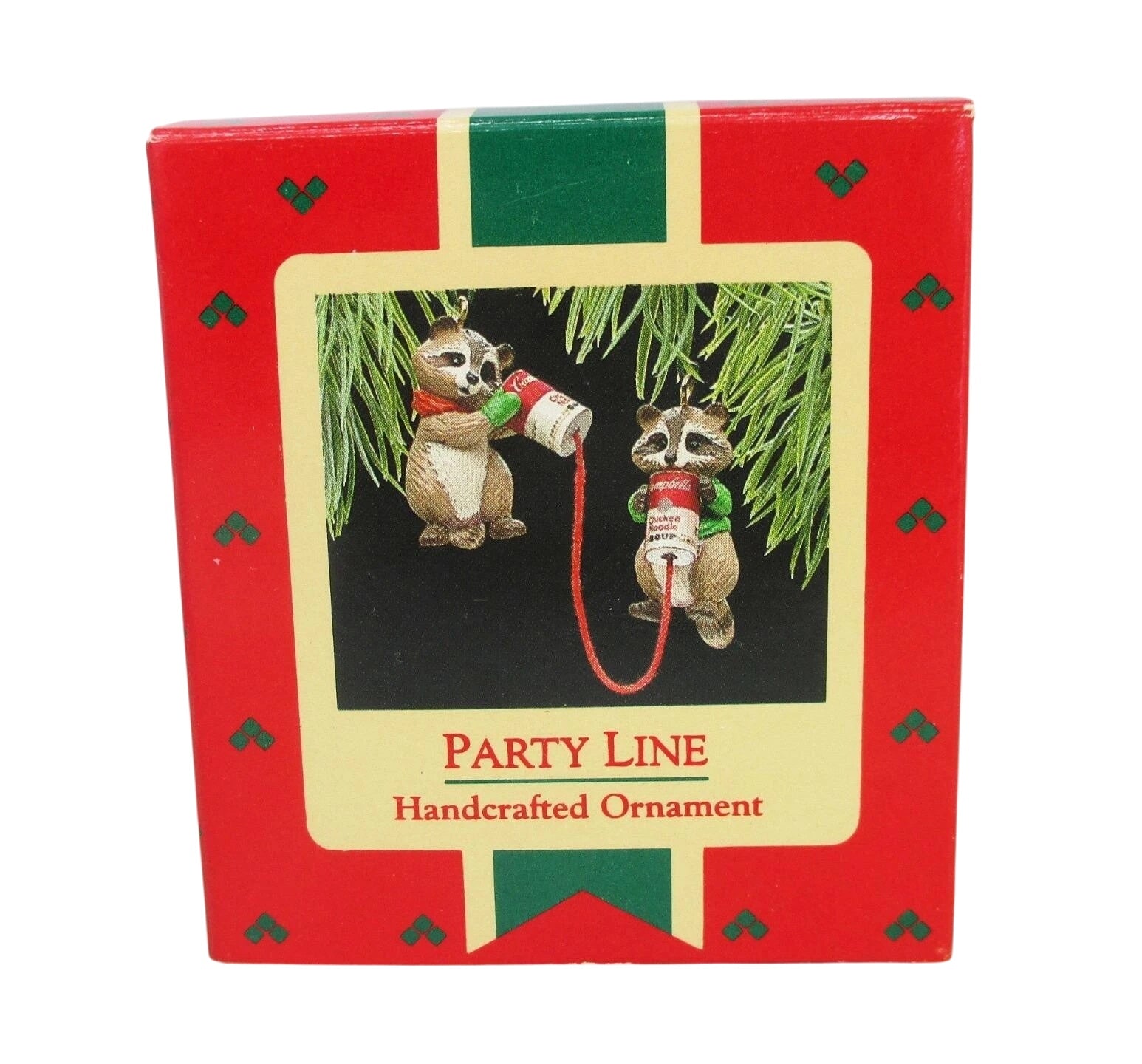 1988 Party Line Hallmark Ornament (Animal) QX4761