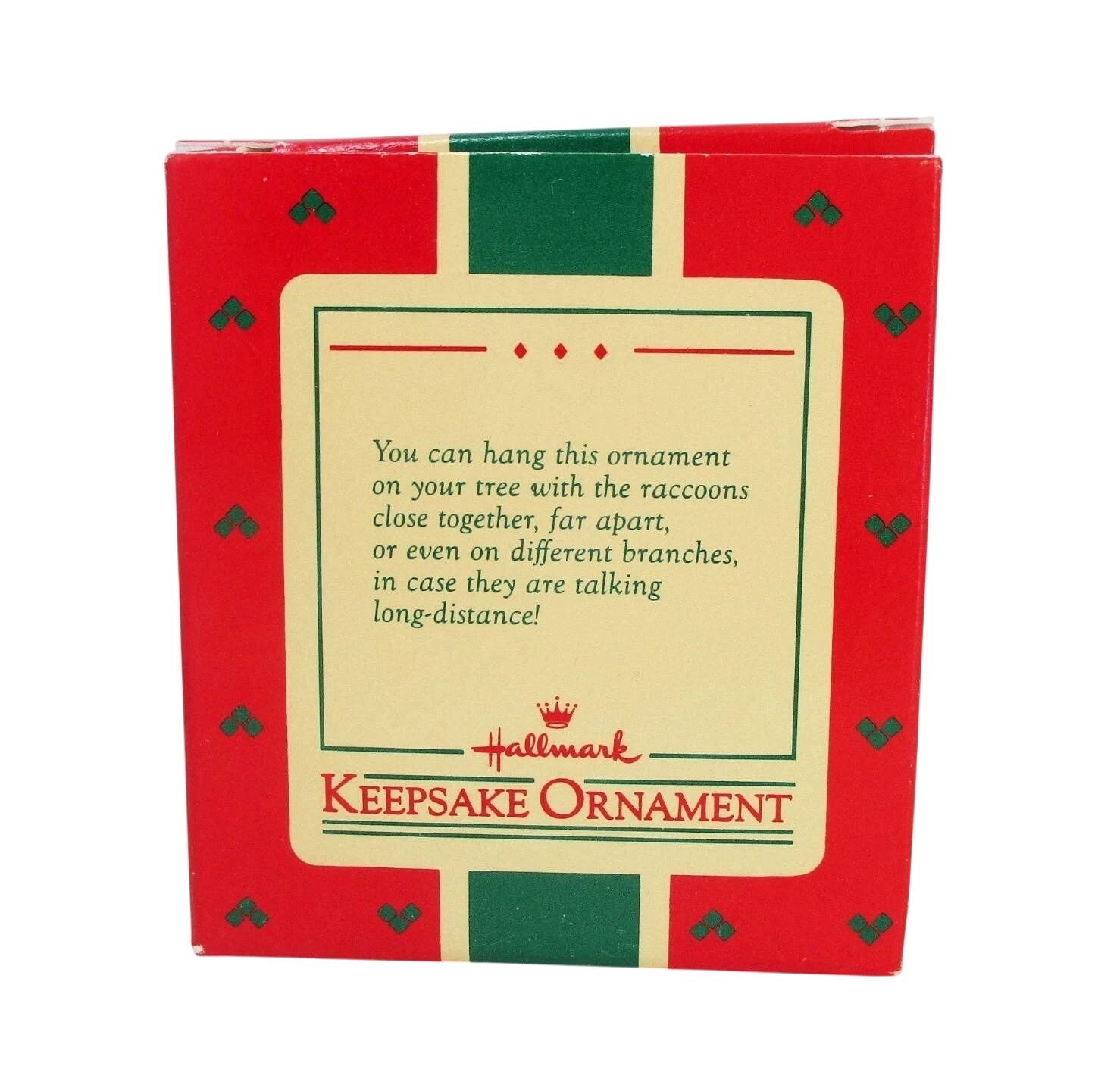 1988 Party Line Hallmark Ornament (Animal) QX4761