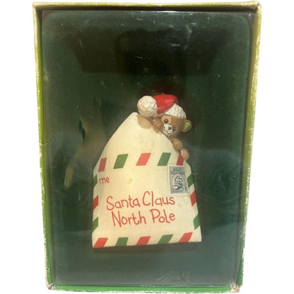 1988 Peek A Bear - A Letter to Santa (Enesco)