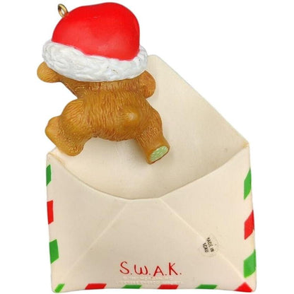 1988 Peek A Bear - A Letter to Santa (Enesco)