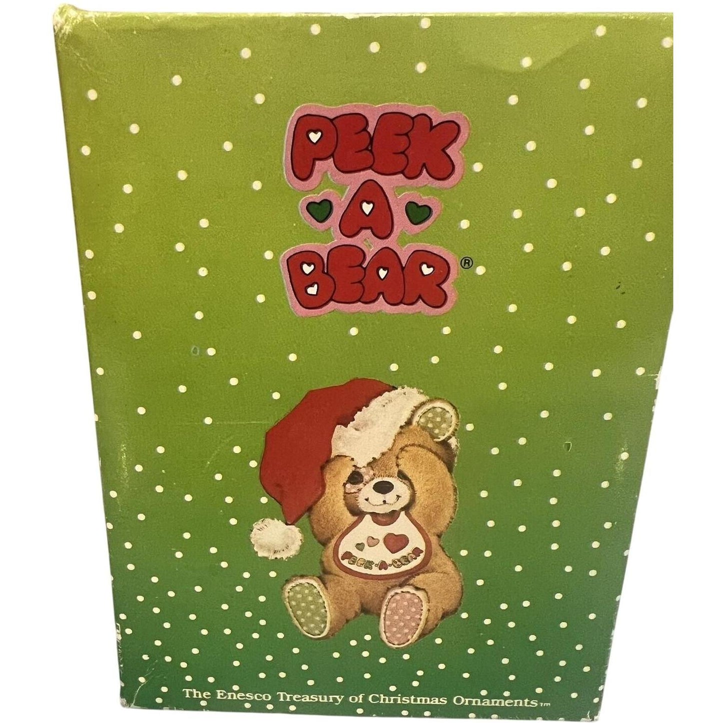 1988 Peek A Bear - A Letter to Santa (Enesco)