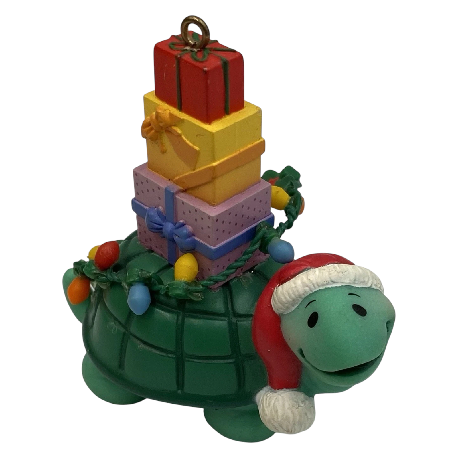 1988 Santa Turtle Enesco Ornament (Enesco) 558559