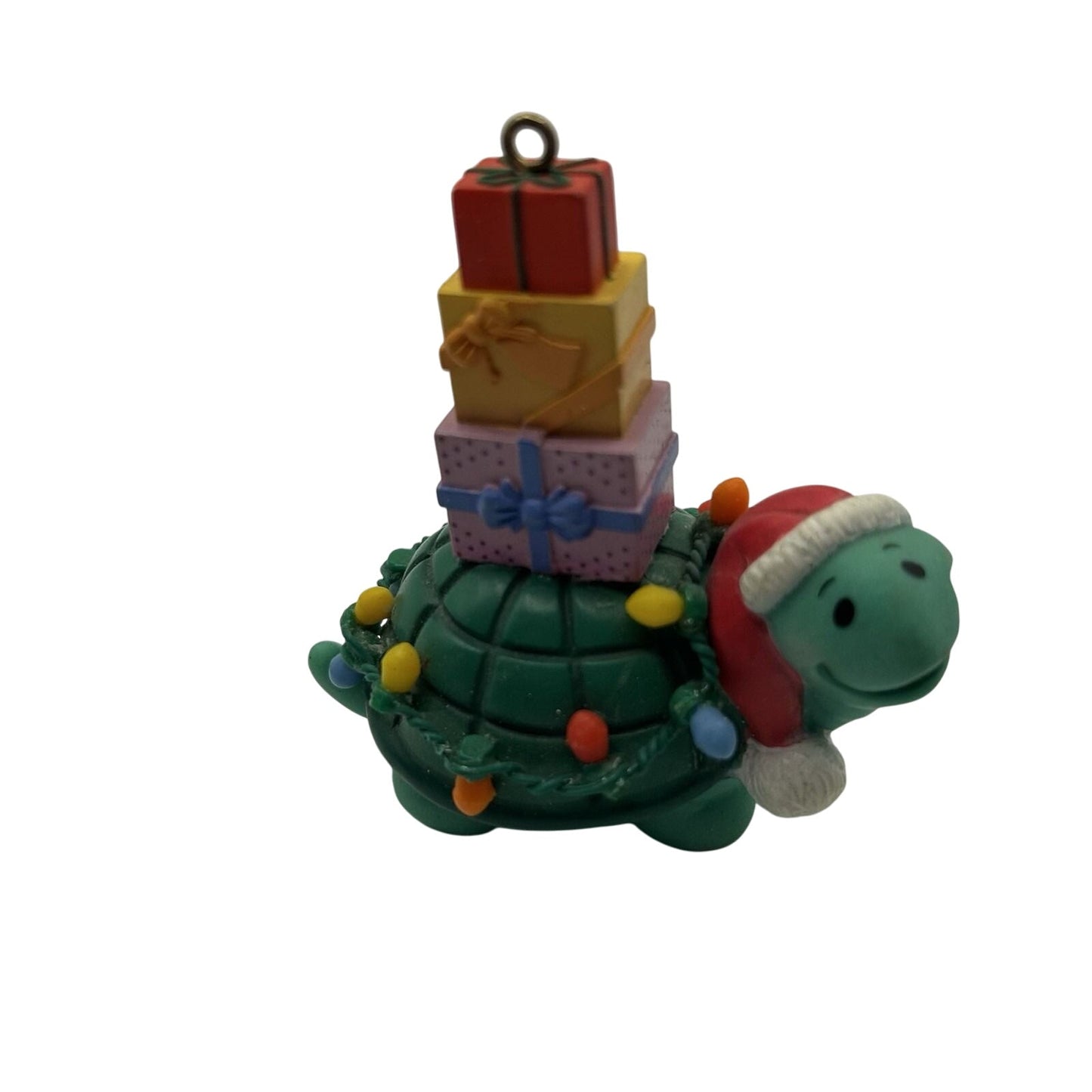 1988 Santa Turtle Enesco Ornament (Enesco) 558559