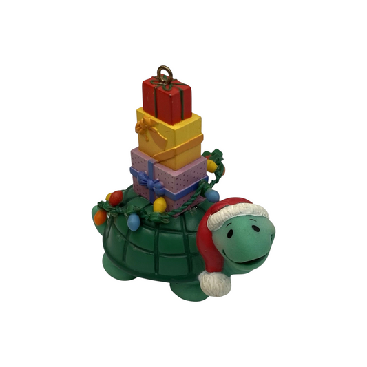 1988 Santa Turtle (Enesco)