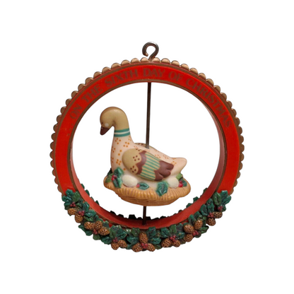 1988 Six Geese A-Laying - From The Twelve Days of Christmas (Enesco)