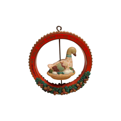 1988 Six Geese A-Laying - From The Twelve Days of Christmas (Enesco)