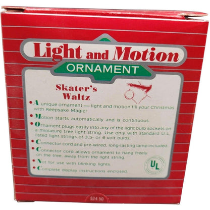 1988 Skater's Waltz Hallmark Ornament (Skate) QLX7201