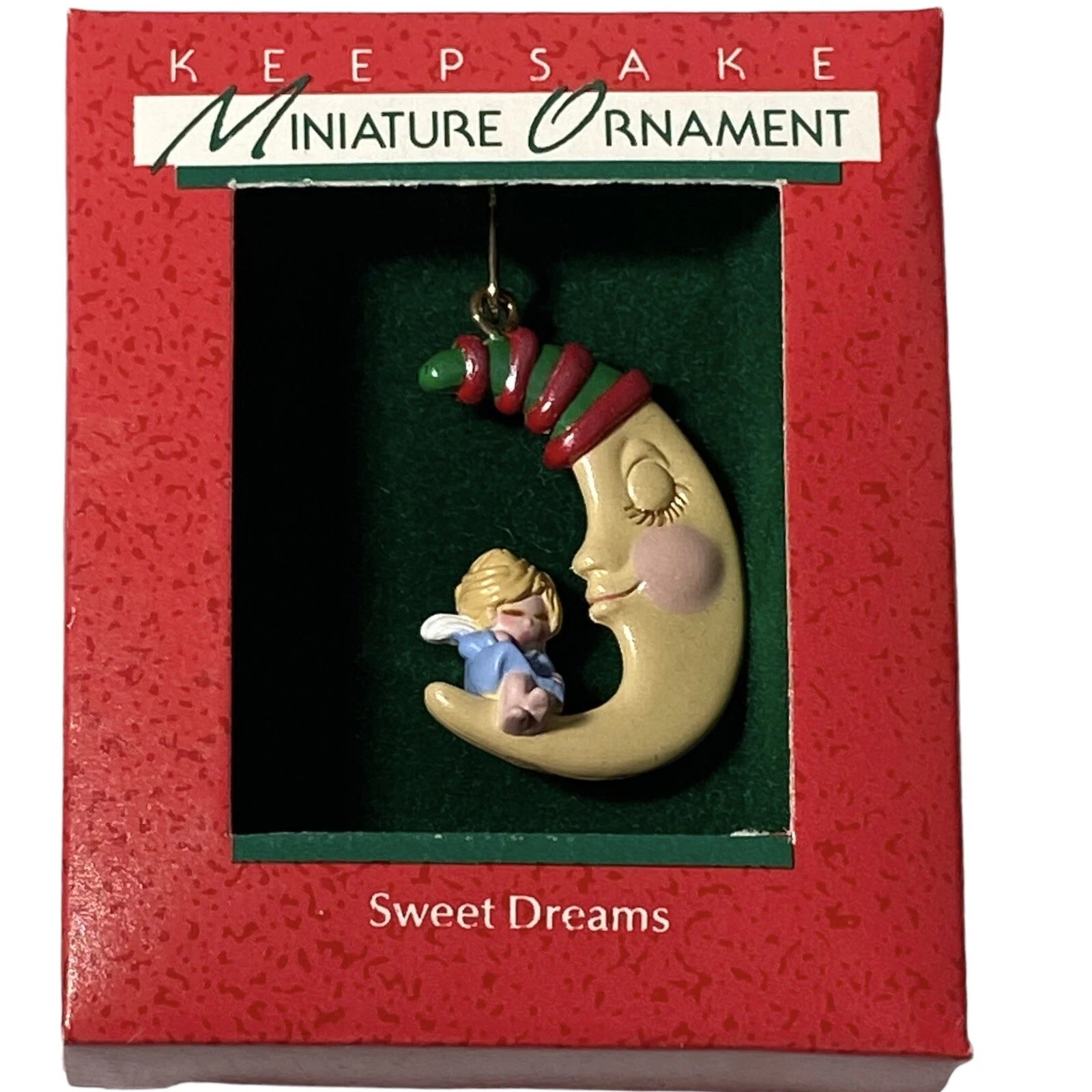 1988 Sweet Dreams Hallmark Ornament (Angel) QXM5604