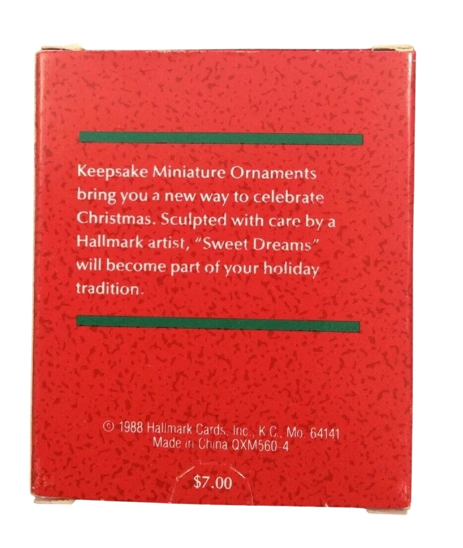 1988 Sweet Dreams Hallmark Ornament (Angel) QXM5604