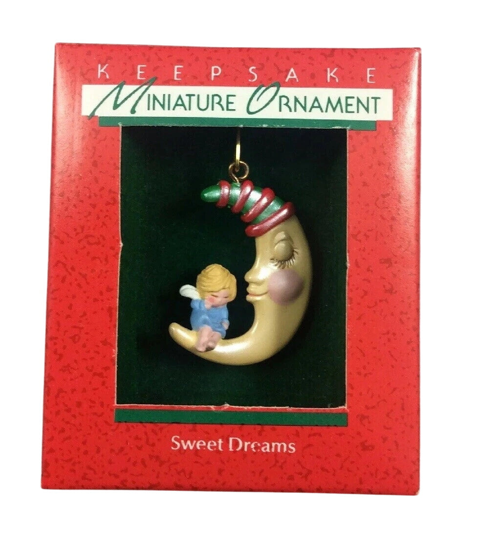1988 Sweet Dreams Hallmark Ornament (Angel) QXM5604