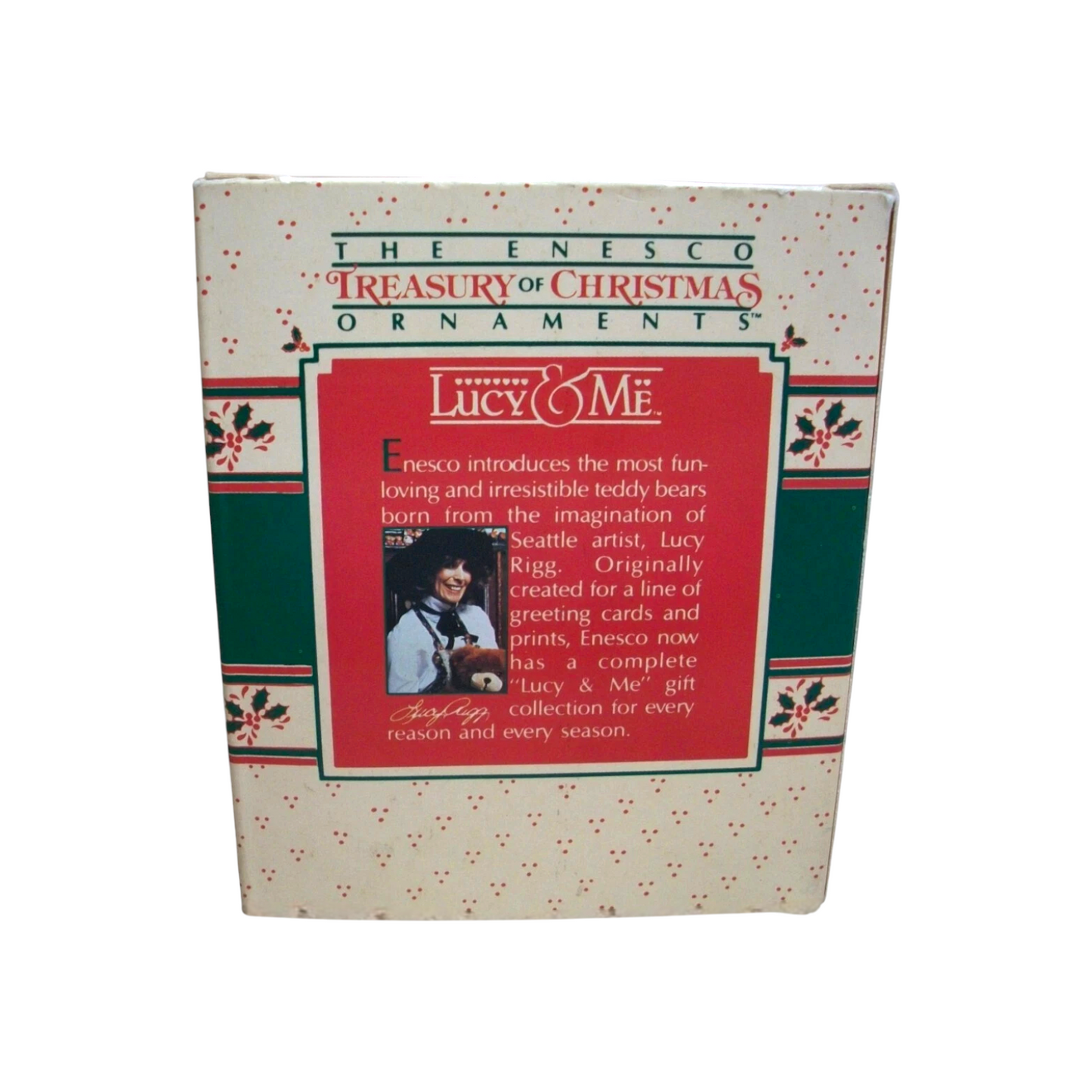 1988 Teddy Bear Greetings - Lucy and Me (Enesco)