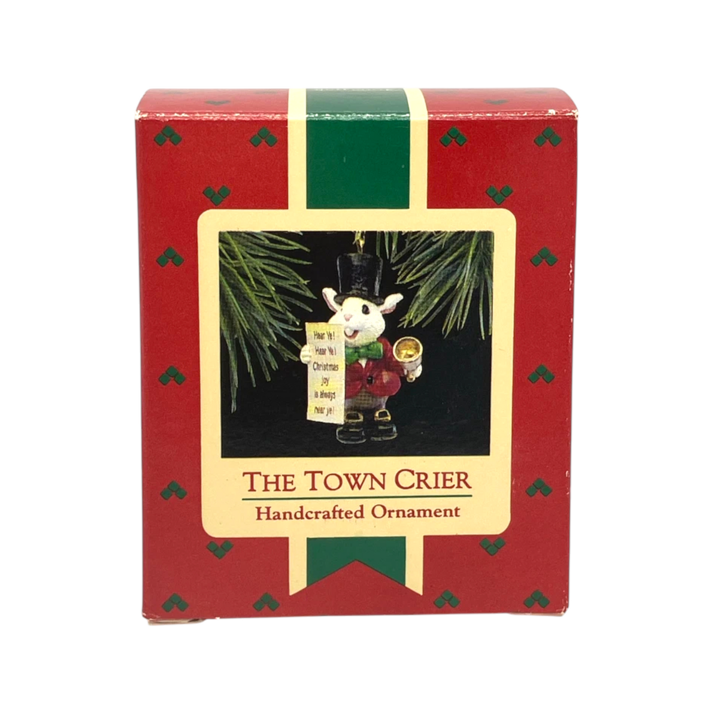 1988 The Town Crier Hallmark Ornament (Bunny) QX4734