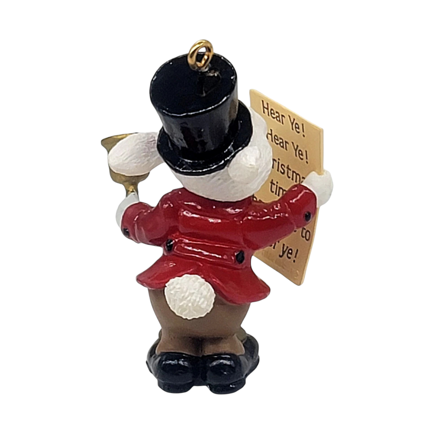 1988 The Town Crier Hallmark Ornament (Bunny) QX4734