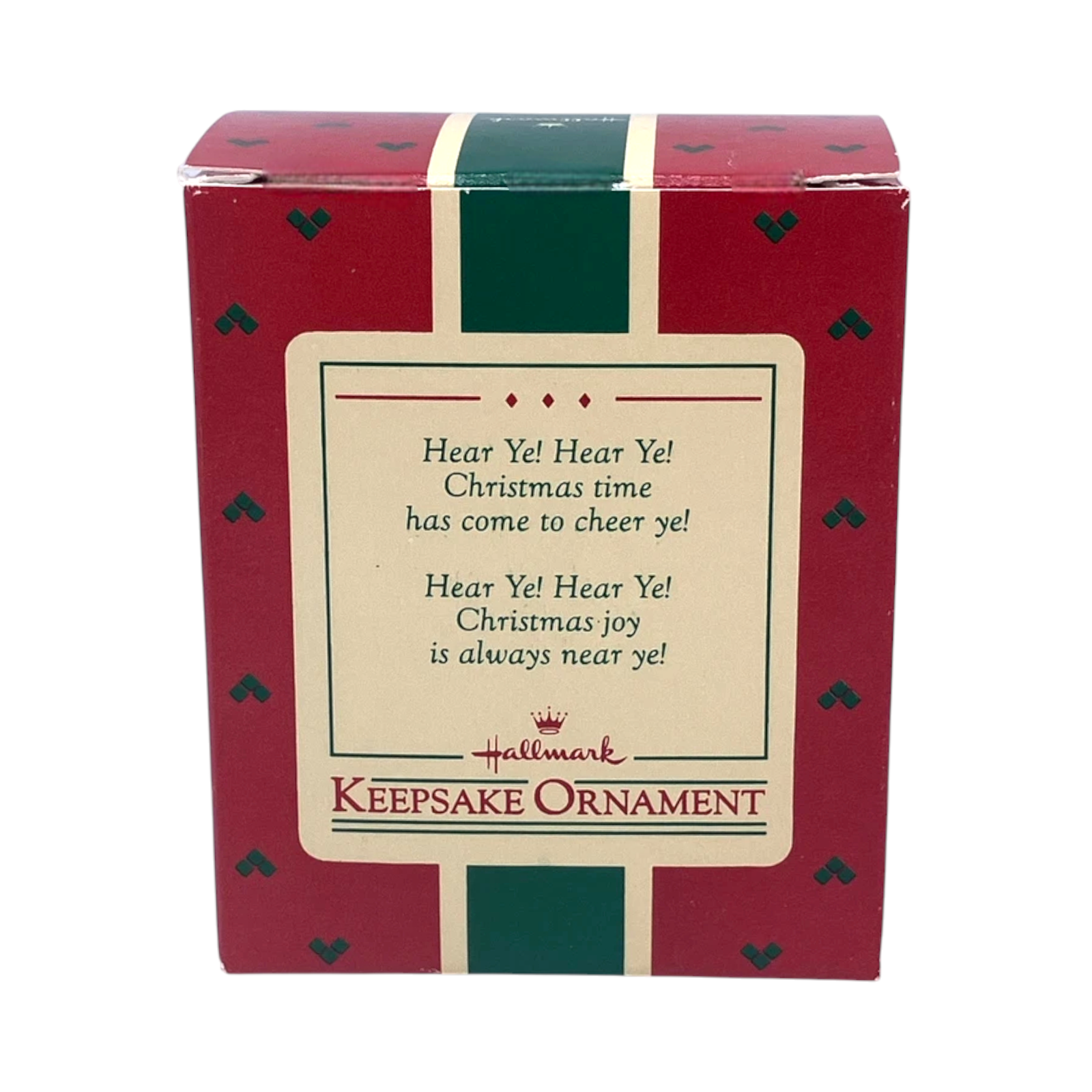 1988 The Town Crier Hallmark Ornament (Bunny) QX4734