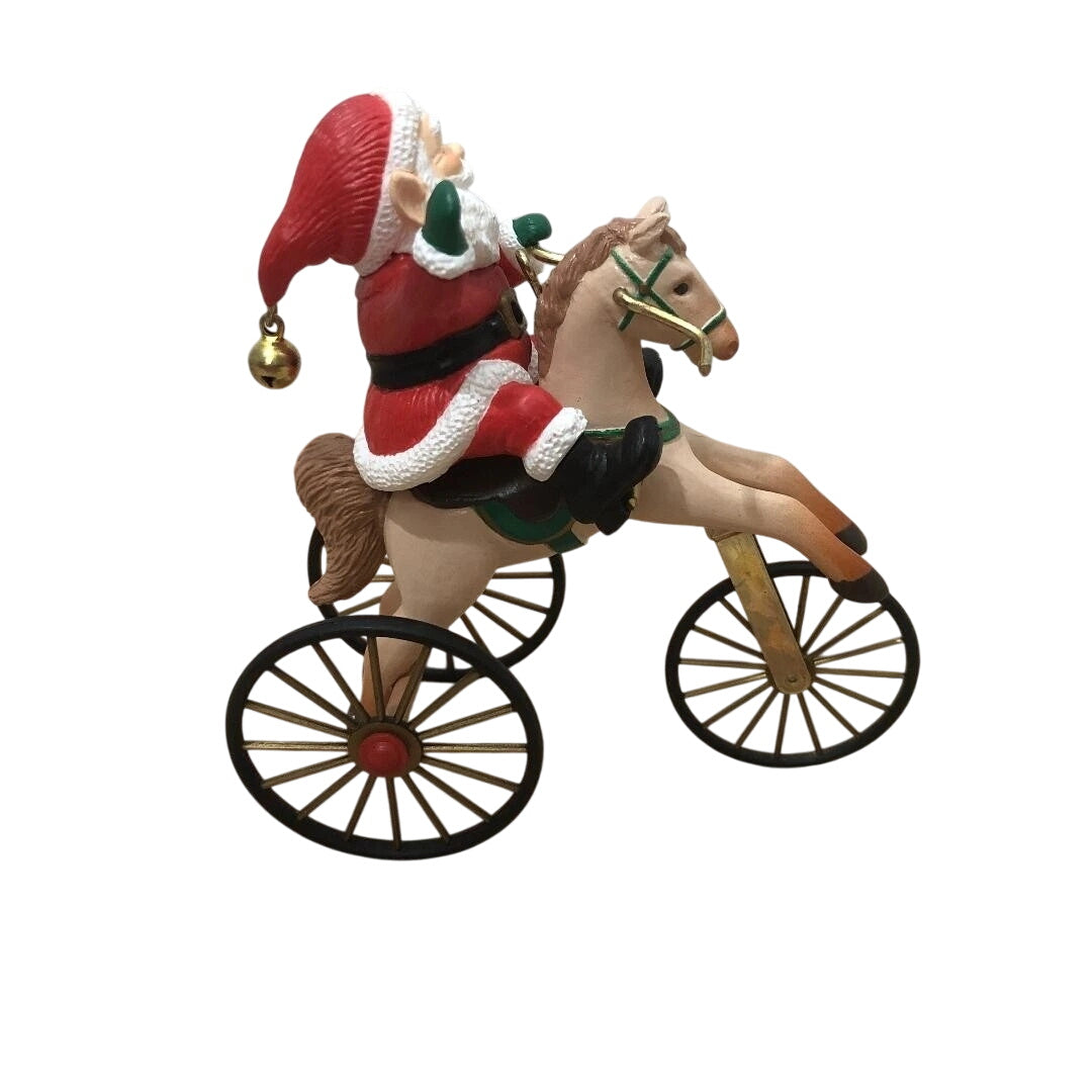 1988 The Wonderful Santacycle Hallmark Ornament (Santa Claus) QX4114