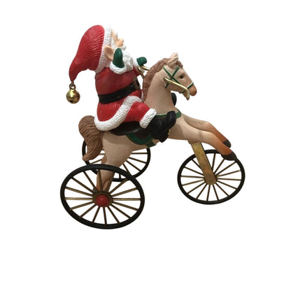 1988 The Wonderful Santacycle Hallmark Ornament (Santa Claus) QX4114
