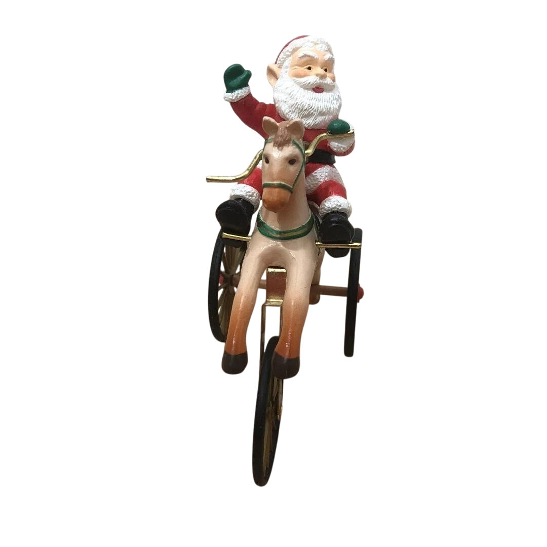 1988 The Wonderful Santacycle Hallmark Ornament (Santa Claus) QX4114