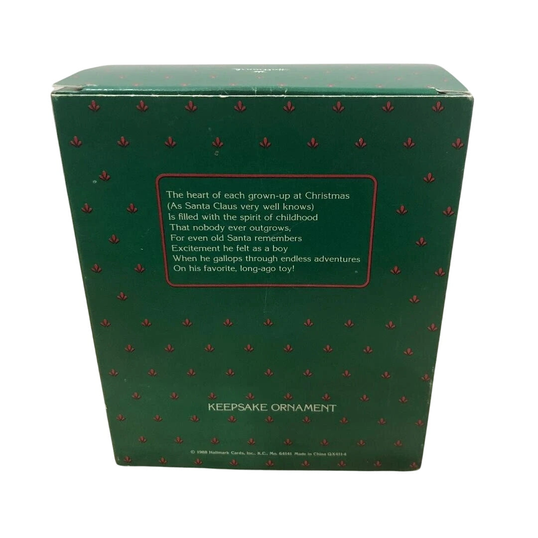 1988 The Wonderful Santacycle Hallmark Ornament (Santa Claus) QX4114