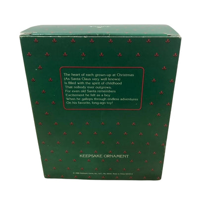 1988 The Wonderful Santacycle Hallmark Ornament (Santa Claus) QX4114