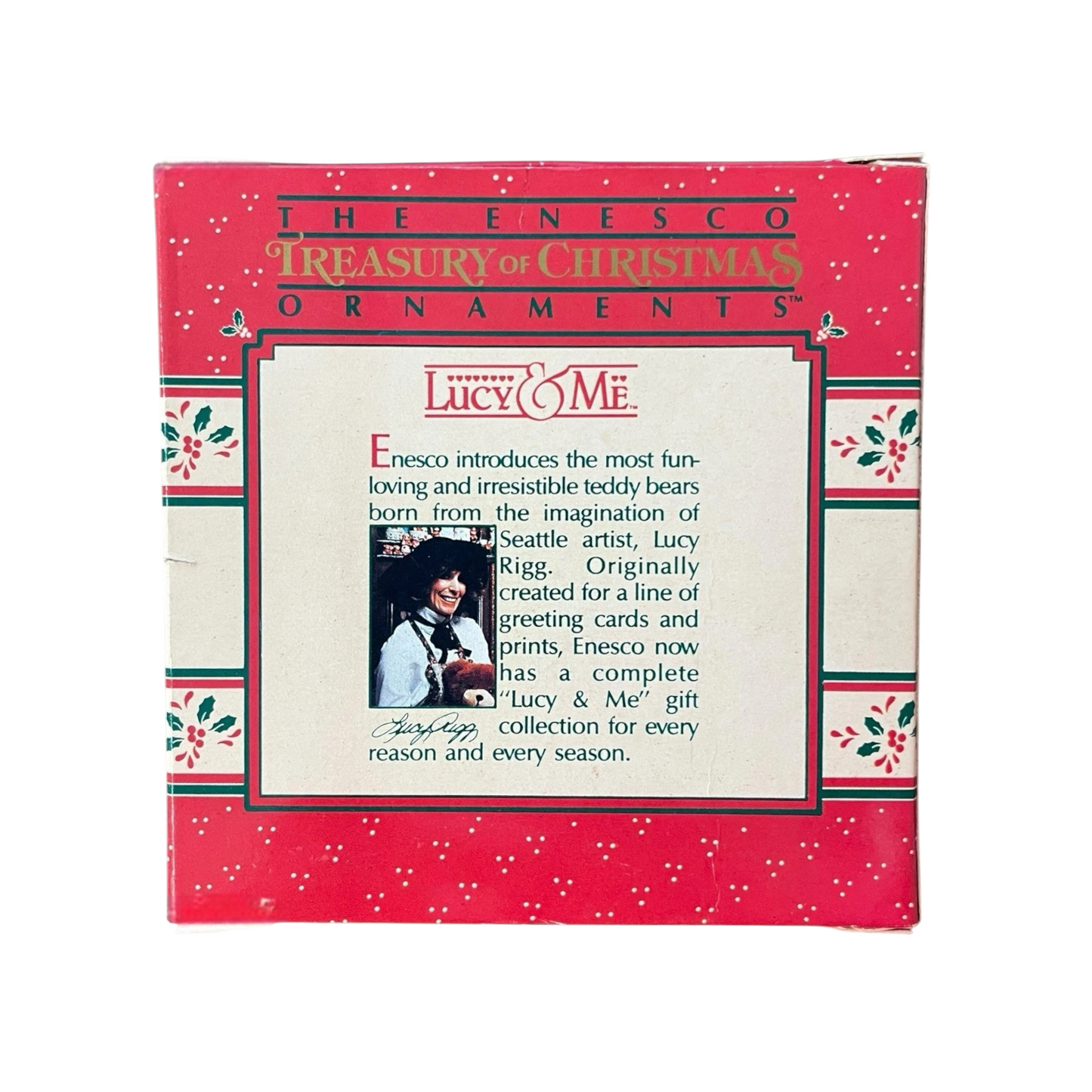 1988 Toy Chest Keepsake - Lucy and Me (Enesco)