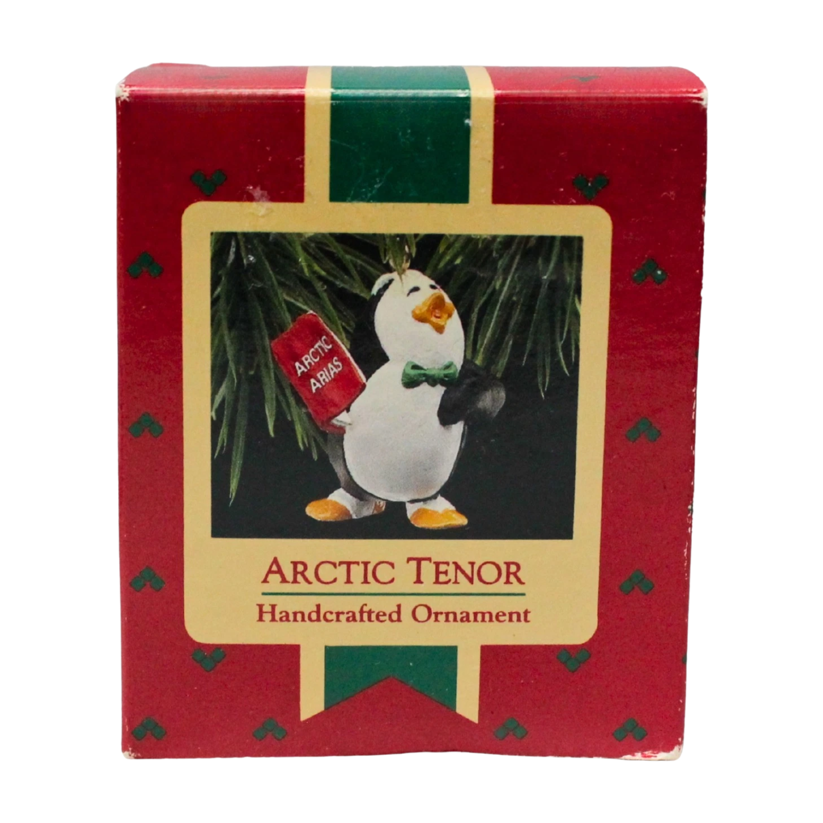 1988 Arctic Tenor Hallmark Ornament (Penguins) QX4721 Image2