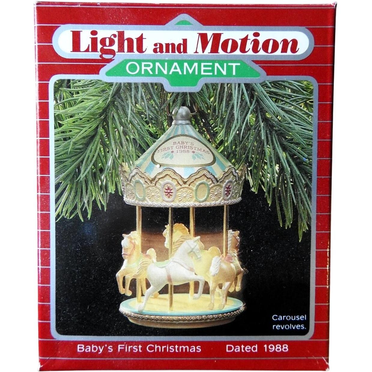 1988 Baby's First Christmas Hallmark Ornament (Baby's First Christmas) QLX7184