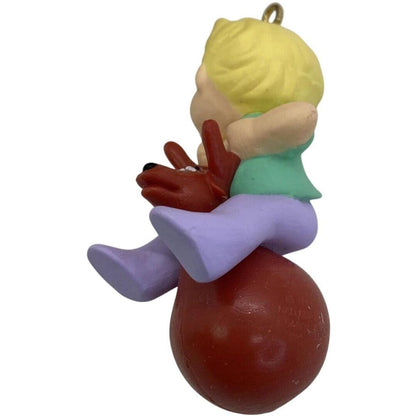 1988 Child's Third Christmas Hallmark Ornament (Child's Age Collection) QX4714