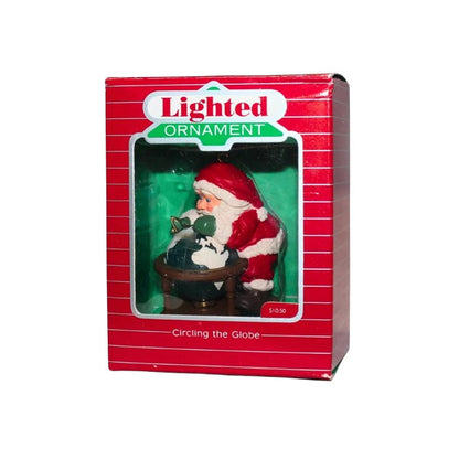 1988 Circling the Globe Hallmark Ornament (Santa Claus) QLX7124