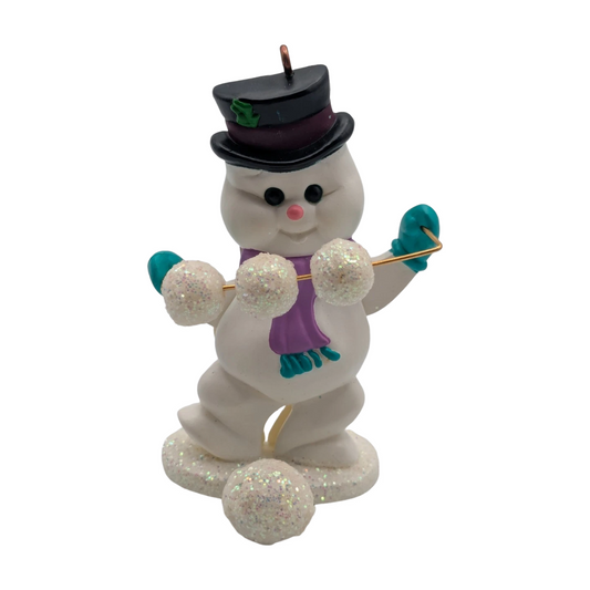 1988 Cool Juggler Hallmark Ornament (Snowmen) QX4874 Image1