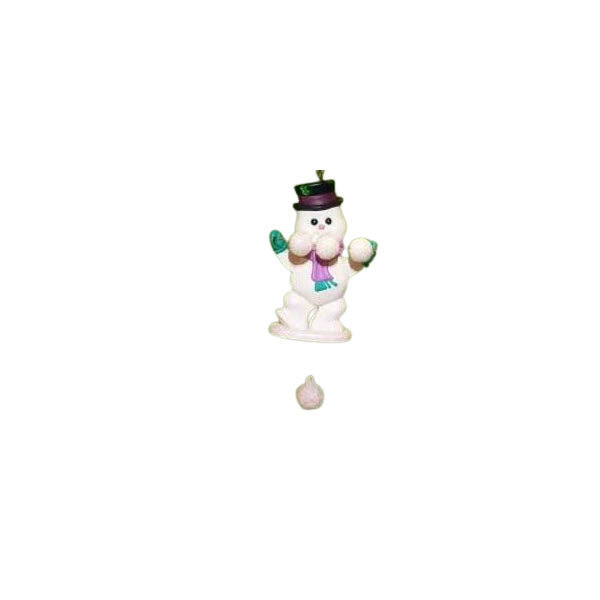 1988 Cool Juggler Hallmark Ornament (Snowmen) QX4874