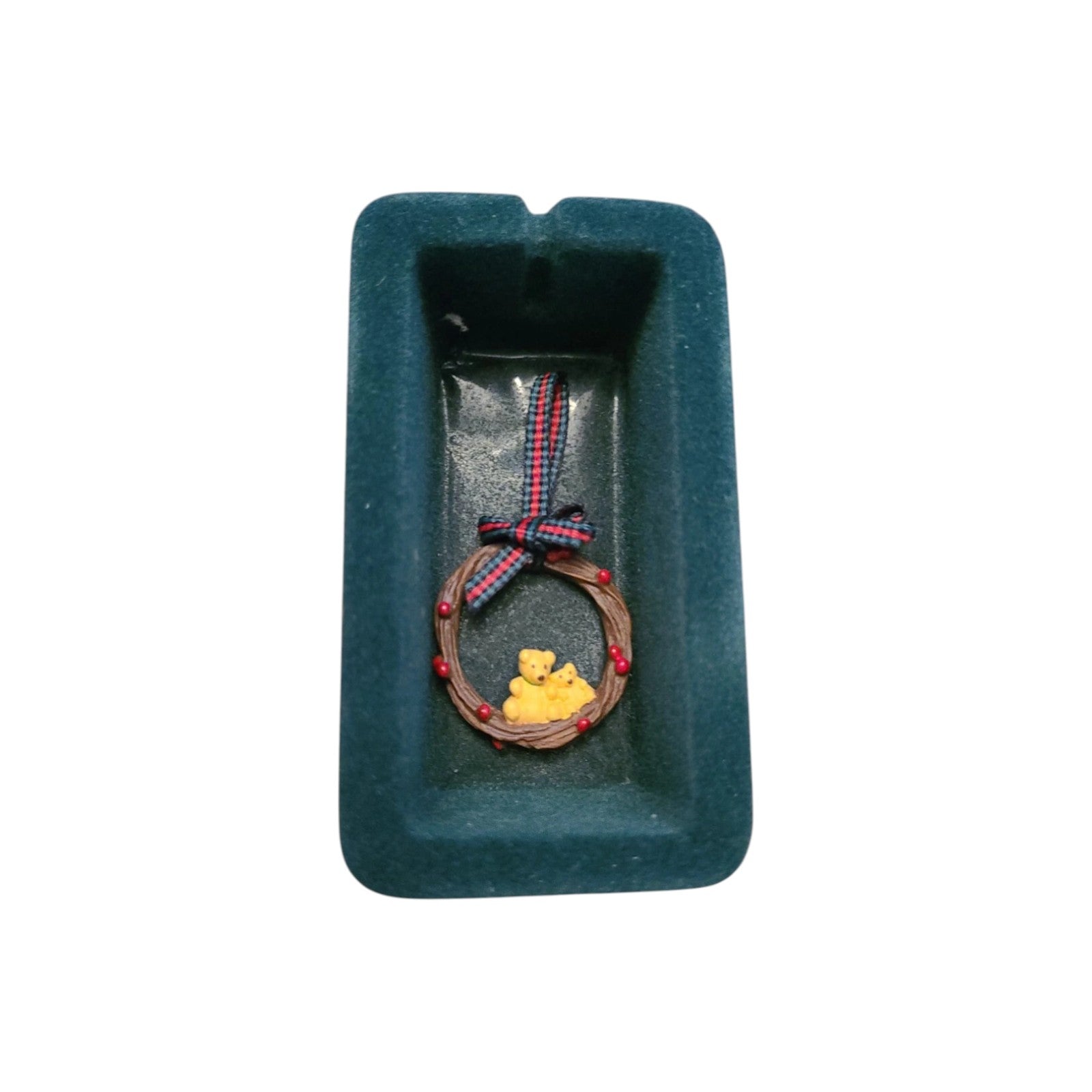 1988 Country Wreath (Wreath) Hallmark Ornament QXM573-1 Image3