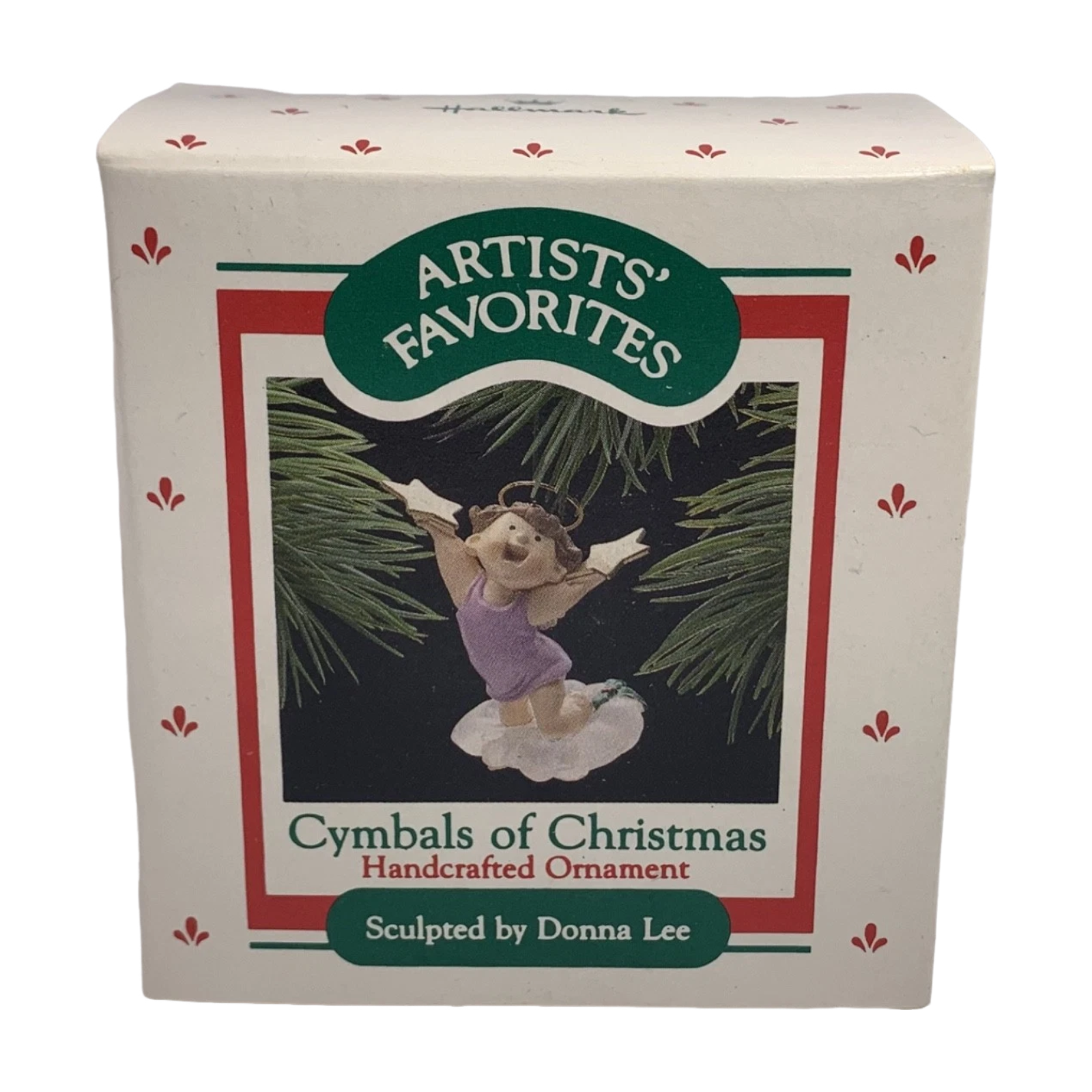 1988 Cymbals of Christmas Hallmark Ornament (Donna Lee Angels) QX4111 Image2