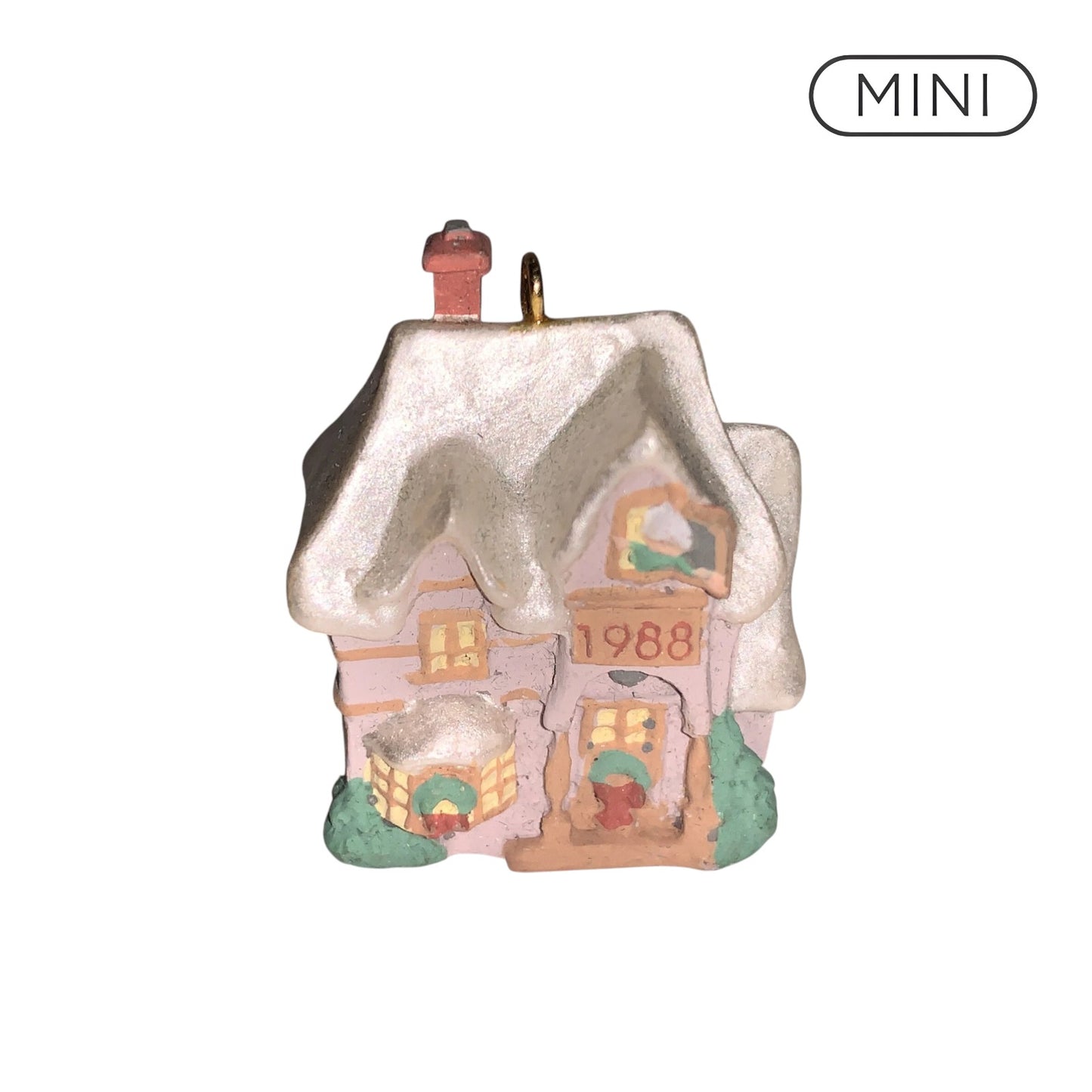 1988 Family Home Hallmark Ornament (Old English Village) QXM5634 Image1
