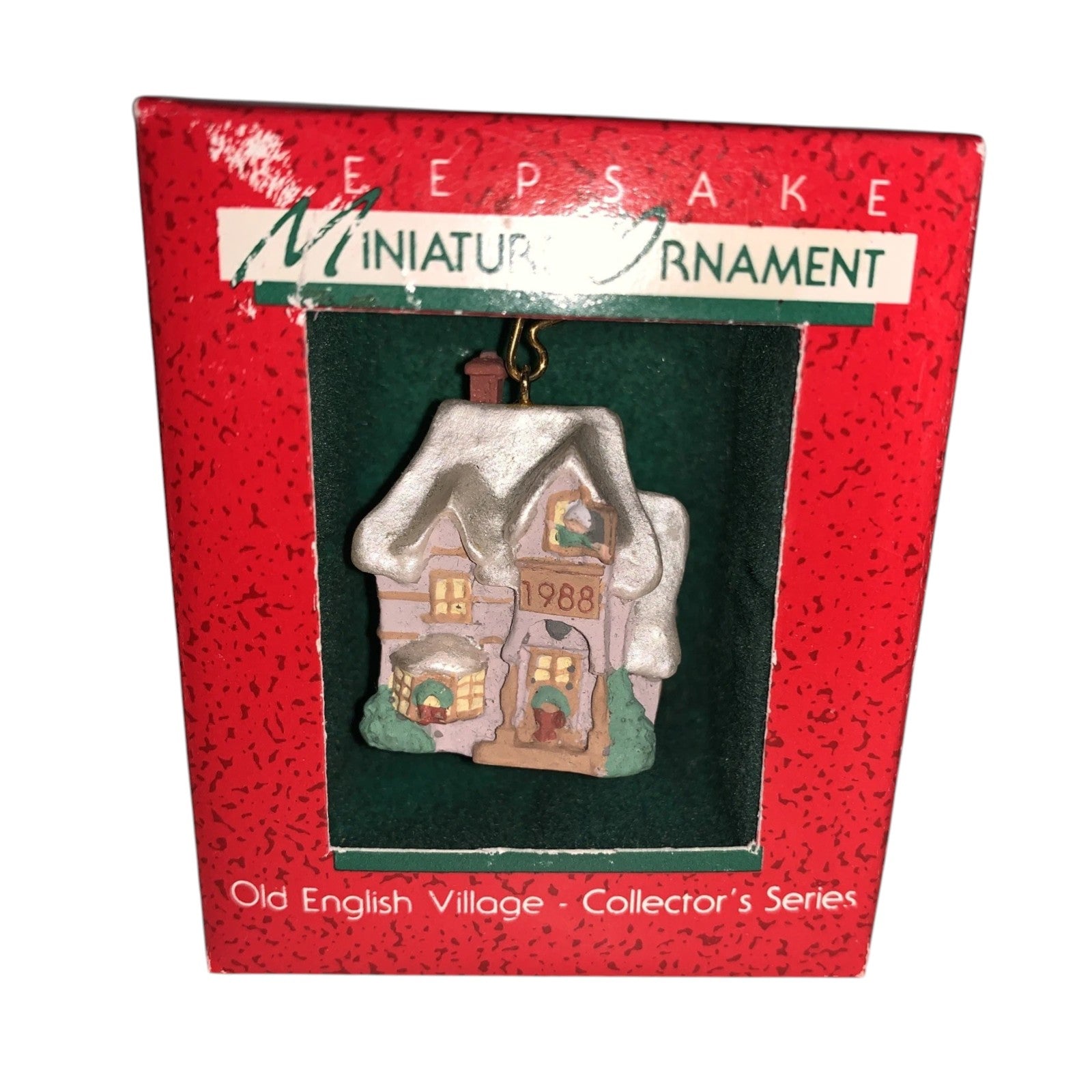 1988 Family Home Hallmark Ornament (Old English Village) QXM5634 Image2