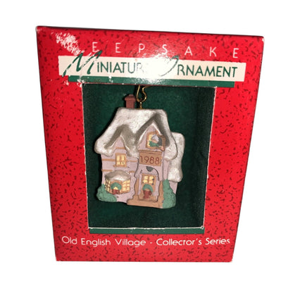 1988 Family Home Hallmark Ornament (Old English Village) QXM5634 Image2