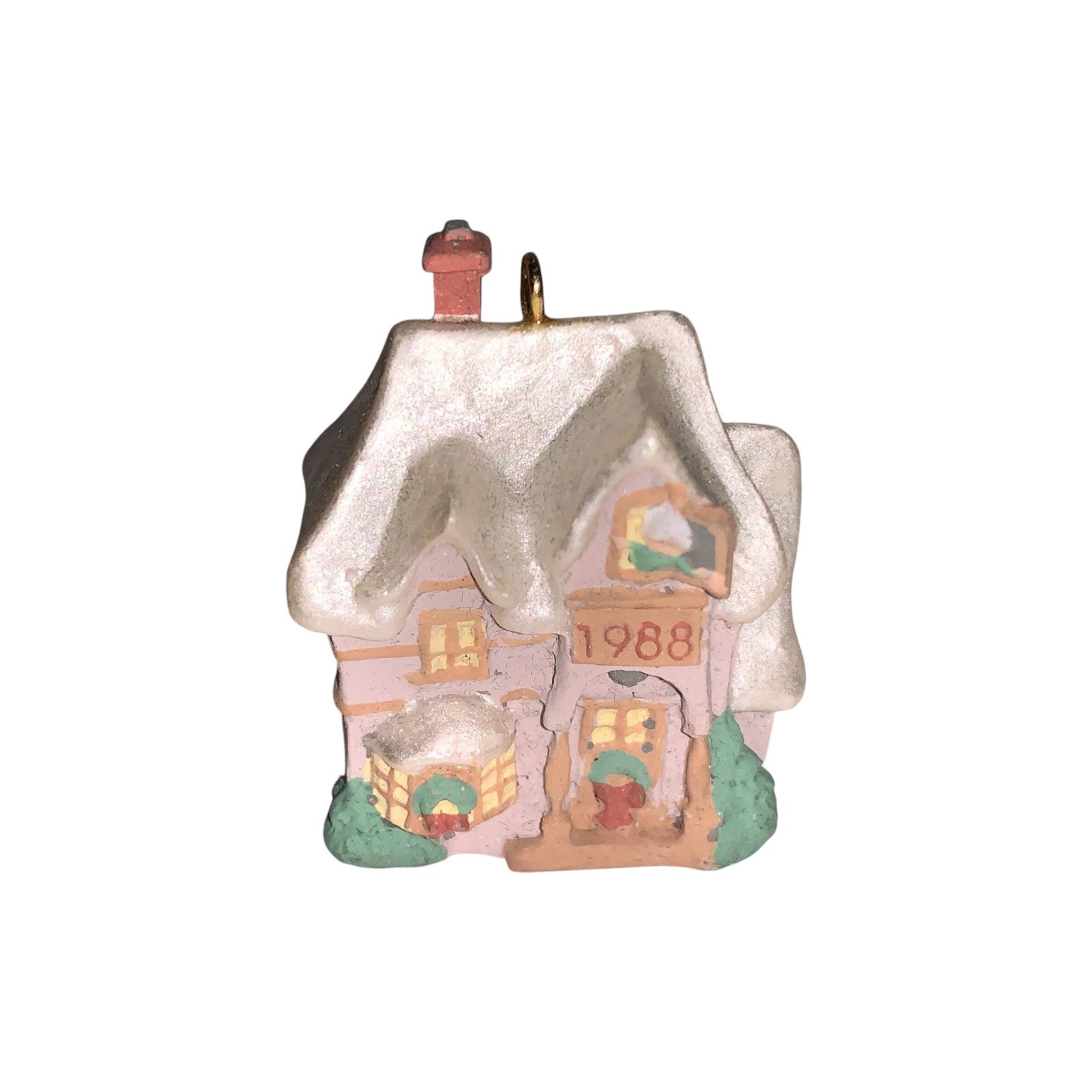 1988 Family Home Hallmark Ornament (Old English Village) QXM5634 Image4