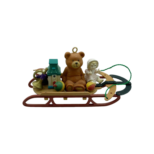 1988 Favorite Things Carlton Cards Ornaments (Teddy Bear) CXOR-116A Image1