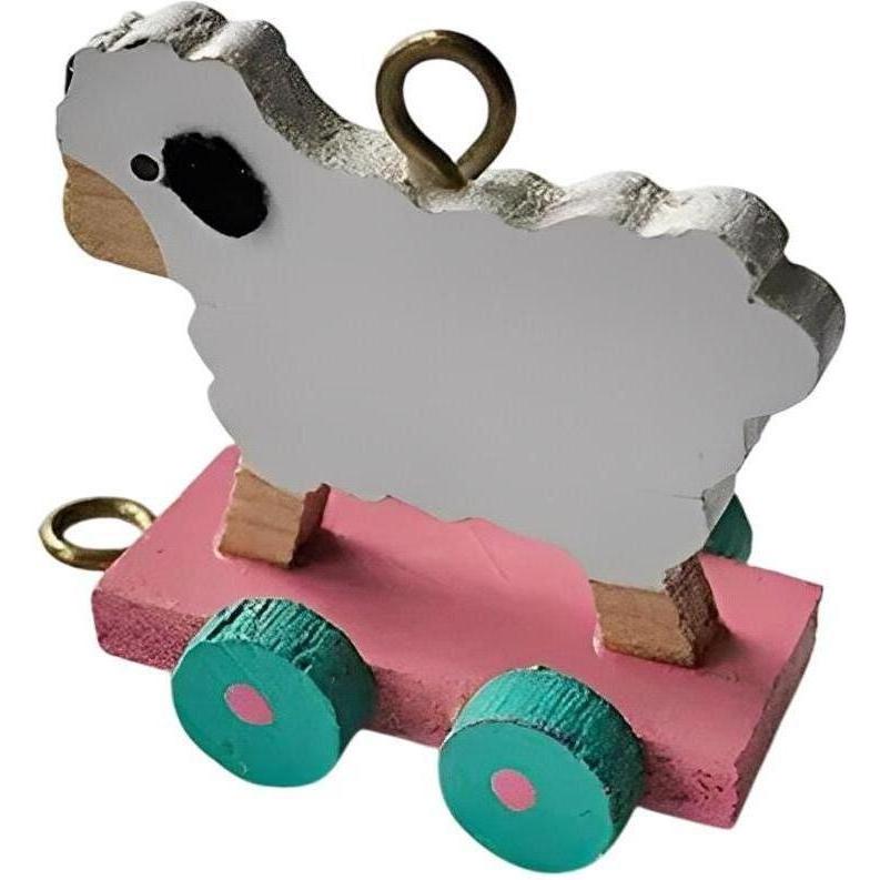 1988 Folk Art Lamb Hallmark Ornament (Animal) QXM5681