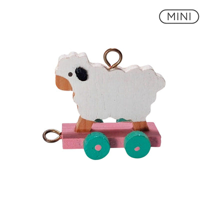 1988 Folk Art Lamb Hallmark Ornament (Animal) QXM5681 Image1