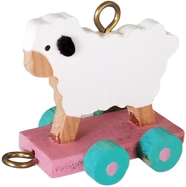 1988 Folk Art Lamb Hallmark Ornament (Animal) QXM5681