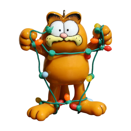 1988 Garfield - Lighten Up! Enesco Ornament (Garfield) 553603 Image1