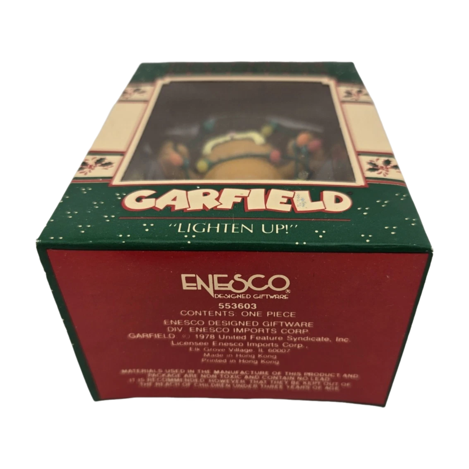 1988 Garfield - Lighten Up! Enesco Ornament (Garfield) 553603 Image7